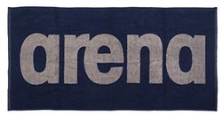 Arena Unisex Arena Cotton GYM SOFT TOWEL, Navy-grey, One Size UK