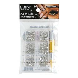 EBIN NEW YORK 3D Nail All-In-One Rhinestones - Crystal