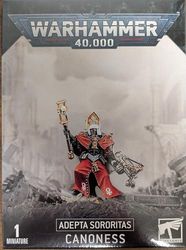 Games Workshop Warhammer 40k - Adepta Sororitas Canoness 99120108034 Noir