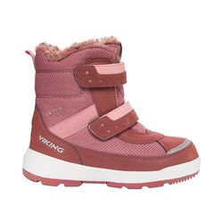 Viking Play Reflex Warm GTX 2 V snöstövel, rosa/ljusrosa, 4 UK barn, Rosa ljusrosa, 4 UK Child Wide