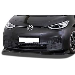 RDX Racedesign Spoiler anteriore Vario-X compatibile con Volkswagen ID.3 2020- (PU)