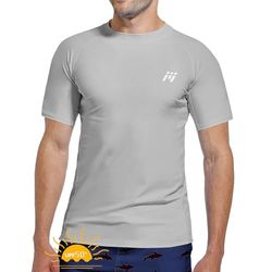 MEETWEE Maglietta da Uomo Rash Guard Rash Vest da Uomo a Maniche Lunghe,Protezione UV UPF 50+,ad Asciugatura Rapida,per Nuoto,Surf,Sport Acquatici