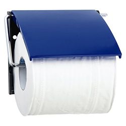 MSV 141904 – Portarrollos (poliestireno, azul oscuro, 30 x 20 x 15 cm