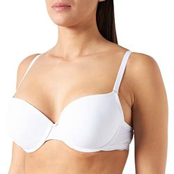 Triumph Mooie Micro Whum Push-up BH voor dames, Wit, 80C