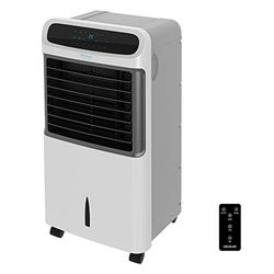 Cecotec Refroidisseur Évaporatif EnergySilence PureTech 6500. 80 W, Double fonction froid/chaud, Débit 600 m2/h, Capacité 12l, Minuterie jusqu'à 8h, Télécommande, 3 Vitesses
