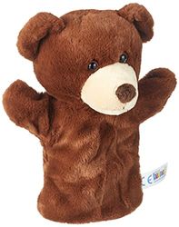 Heunec 393875 - boneca de mão, design de urso, cor castanha