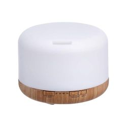Aromatherapie luchtbevochtiger 400 ml 14,5 W ultrasone koude stoom automatisch stopt 14,3 x 10,9 x 14,3 cm