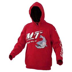 Magic Trout x - Sudadera con Capucha (Talla XXXL), Color Rojo