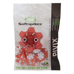 SOFTSPIKES PiViX Tacos de golfe, PVFZCL-TR-UE, vermelho, Clamshell of 1 Set