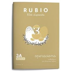 Operacions RUBIO 3A (valencià): MULTIPLICAR PER DIVERSES XIFRES (Operacions i Problemes RUBIO (valencià))