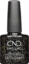 CND Shellac Vernis à ongles UV Opulent Onyx N° 483 Noir brillant original CND Vernis à ongles gel Design Queen Tessential Collection