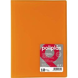 Grafoplas Classeur de 10 pochettes, A4, PP