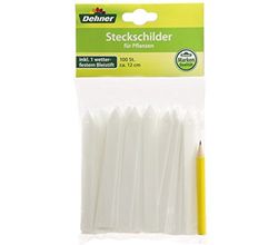 Dehner stecketiketten crayon à papier-lot de 100–longueur : 12 cm