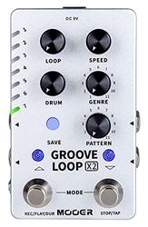 Mooer Groove Loop X2 Looper y Drum Machine