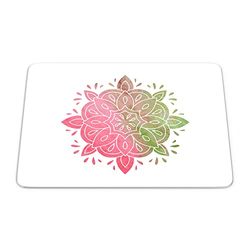 Bonamaison, Rectangle Pop Art Digital Printed Mouse Pad, Non-Slip Base, for Office and Home, Size: 22 x 18 cm