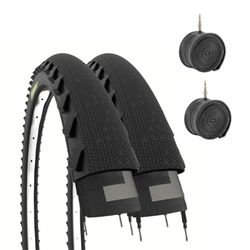 EBA26DSE 2 banden Demi Slick 26x1.95 + binnenband | band 50-559 voor MTB Trekking Bike Hybride