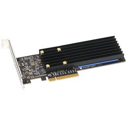 Sonnet Tarjeta Fusion M.2 NVMe SSD 2x4 PCIe [Silencio] - SSD no incluida - FUS-SSD-2X4-E3S