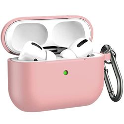 Compatible avec AirPods Pro Case, Coque de Protection en Silicone Compatible avec AirPods Pro New