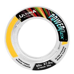 Ultima Powerflex Linea DE Pesca EN EL MAR, Unisex-Adult, Fire Orange, 60