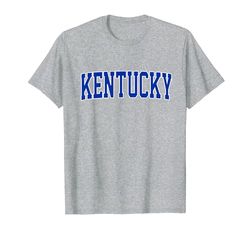 Retro Kentucky Tee Vintage Kentucky Blu Throwback Classico Maglietta