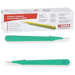 GIMA razormed 27041 Scalpels jetables, N11, stériles (Lot de 10)