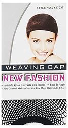 Finest Stocking Wig Hair Weaving Cap Black