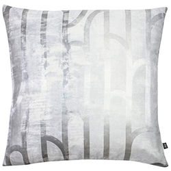 Ashley Wilde Meyer polyester fylld kudde, platina/silver, 50 x 50 cm