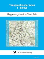 Topographischer Atlas · Regierungsbezirk Oberpfalz · 1: 50.000