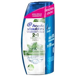 Head & Shoulders 2-en-1 Shampooing Antipelliculaire Et Soin Menthol Fresh, Jusqu’à 100% Des Pellicules Éliminées, Cliniquement Prouvé, Testé Sous Contrôle Dermatologique, 3x270 ml