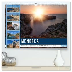 Menorca Untouched paradise in the Mediterranean Sea (High Quality Premium Wall Calendar 2026 DIN A2 landscape),CALVENDO 12 Month Wall Calendar: The ... Islands in Spain beyond the mass tourism.