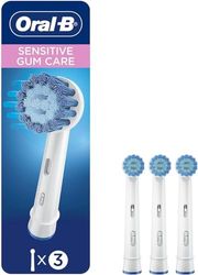 Oral-B Sensitive Gum Care - Cabezales de cepillo de dientes eléctrico de repuesto para cepillo de dientes, 3 unidades