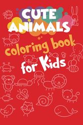 cute animals coloring book for kids