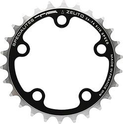 TA Specialites Zelito Inner Triple 74-delige 5 Arm 8/9/10 Speed Ketting, Zwart, 30T