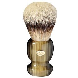 Omega Brocha de afeitar de alta velocidad con mango de resina Super 6216