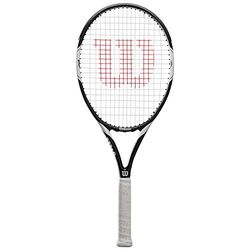 Wilson Federer Team 105, WRT30730U1 Racchetta da Tennis per Giocatori Principianti e Amatoriali Unisex Adulto, Bianco/Nero, L1