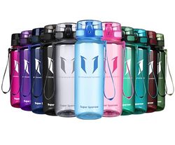 Super Sparrow Sport Vattenflaska - 500ml - Giftfri BPA-Fri och Miljövänlig Tritan Co-polyesterplast - för Löpning, Gym, Yoga, Utomhus och Camping