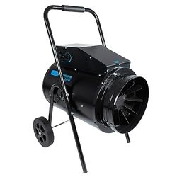 Güde Elektrische ventilatorkachel GEH 15 (400 V, 15000 W verwarmingsvermogen, 2 warmtestanden (7500/15000 W) + ventilatorfunctie, 300 m³/h max. ruimteverwarming, traploze thermostaat,