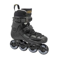 SEBA inline skates FR1 80 Deluxe intuition SKKFR180DI-BK skates, volwassenen, uniseks, zwart, maat 40,5-41,5