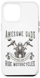 iPhone 15 Plus Awesome Dads with Beards and Tattoos ride motorcycle Case