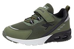 KangaROOS KX-Arg EV Baskets Olive/Jet Black, 32 EU, Olive Jet Black., 32 EU