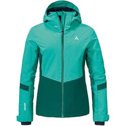 Schöffel Giacca da Sci Kanzelwand Donna, Verde Spectra, 48
