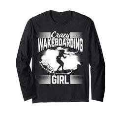 Wakesurf Chica Loco Wakeboard chica Manga Larga