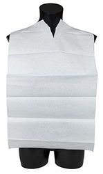 Abena Adult Bib No Pocket 38 x 70 cm Tissue/Plastic Backing