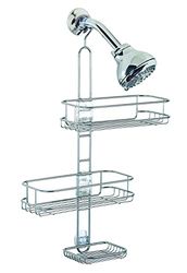 iDesign 69286EU Linea justerbar duschcaddy, silver