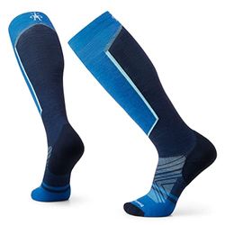 Smartwool Ski Targeted Cushion OTC Socks, Calzini OTC con cuscino mirato per lo sci Unisex - Adulto, Laguna Blue,