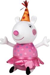 Schmidt Spiele 42832 Peppa Pig, Luzy Locke, impreza, pluszowa figurka, 38 cm, wielokolorowa