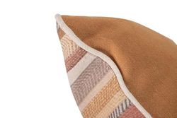 COJIN LINO RAYAS VERDES 45x13x45 CM