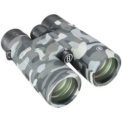 Bushnell Binocolo impermeabile 10x42 IPX7 per tutti gli usi con lenti completamente rivestite e armatura in gomma resistente in nero Camo BBC1042W