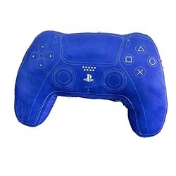 Character World Cojín con Forma de Controlador de Playstation con Licencia Oficial de Playstation con diseño de Auricular, Almohada con Forma de Peluche, decoración de Dormitorio o