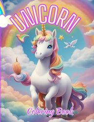 Unicorn coloring book: For Kids Ages 4-10 (US Edition) (Silly Bear Coloring Books)